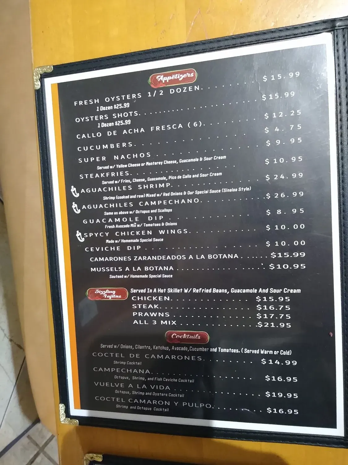 Menu 4