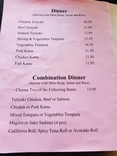 Menu 6