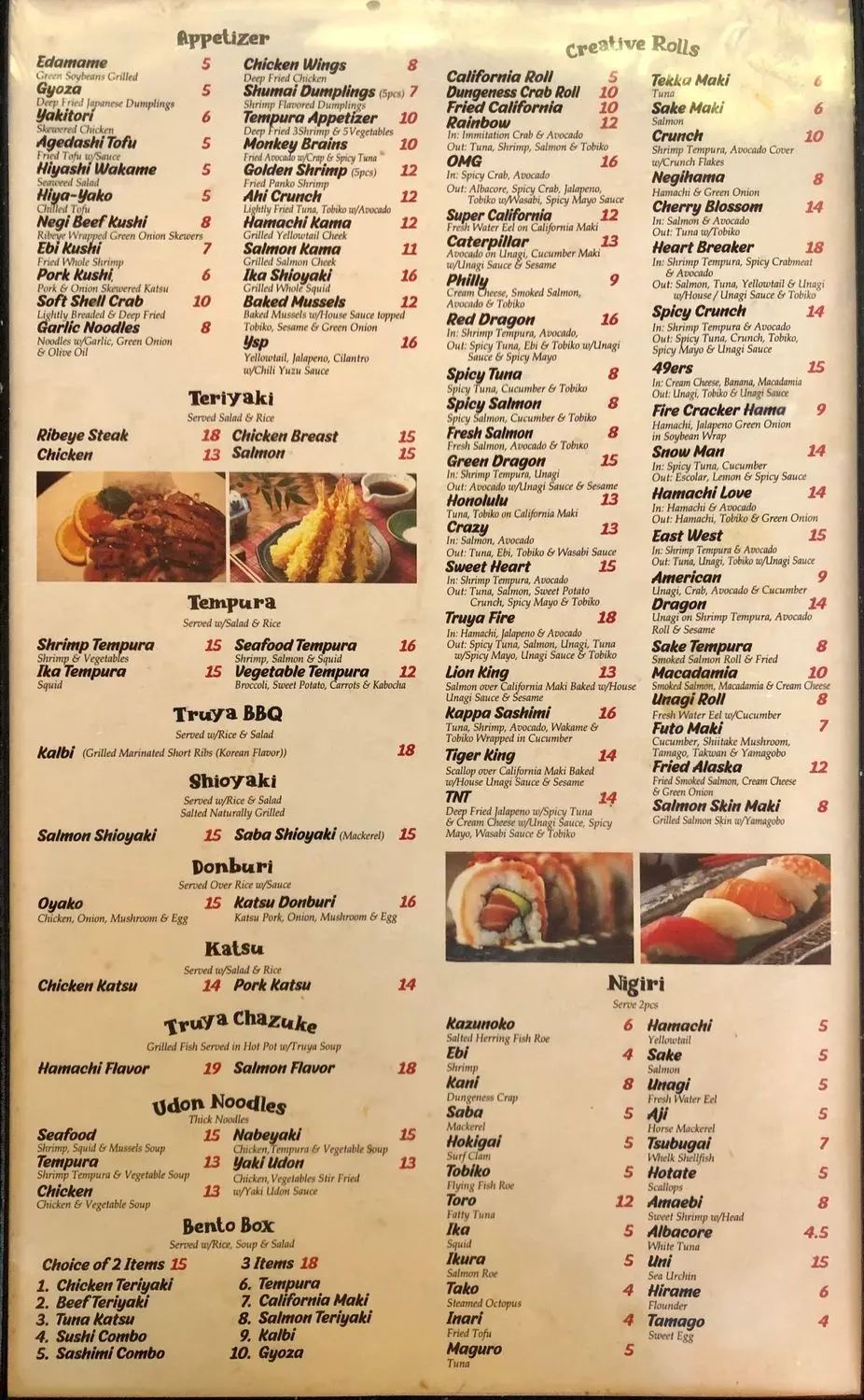 Menu 4