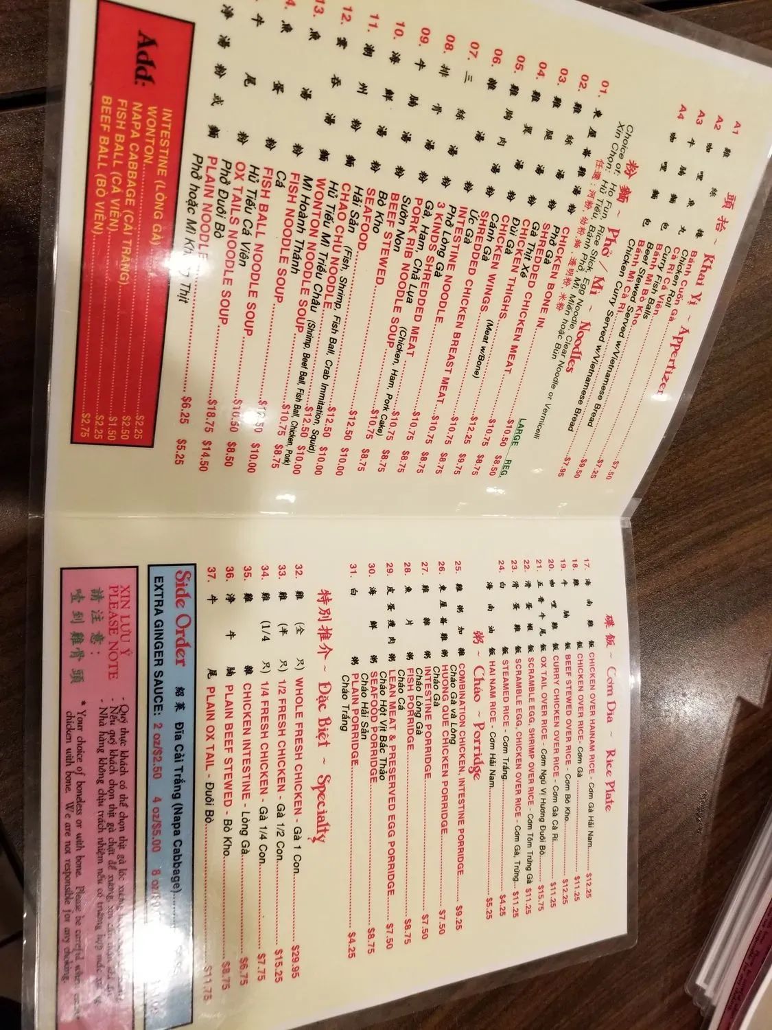 Menu 4