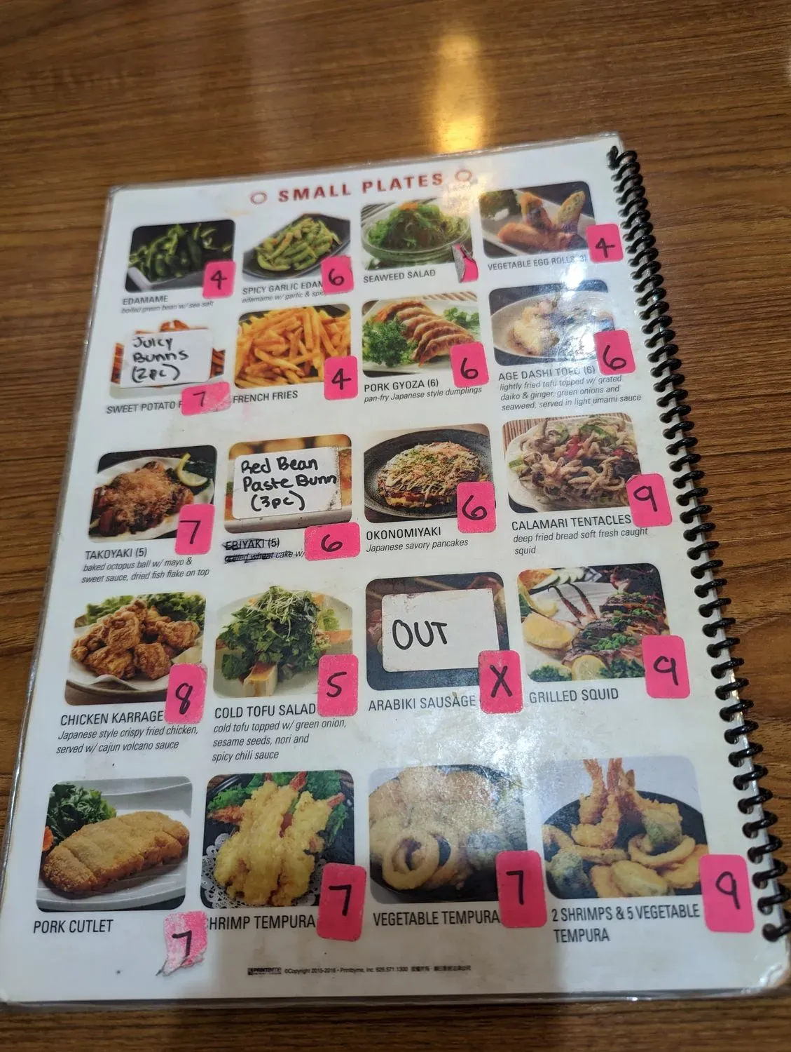 Menu 4