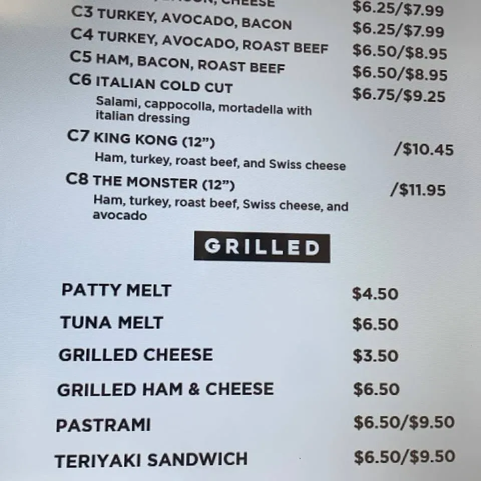 Menu 4