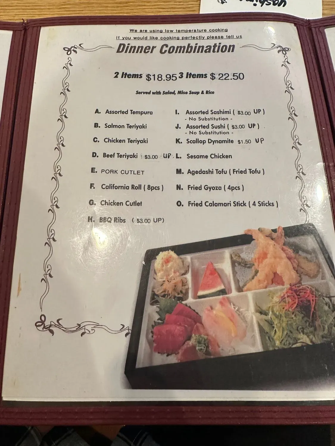 Menu 6