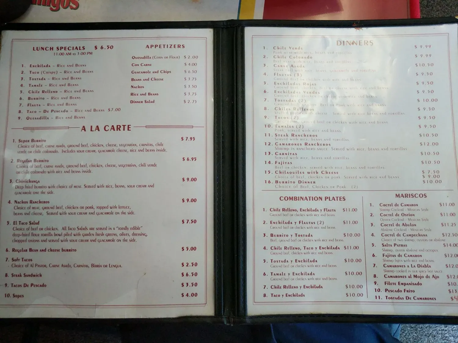 Menu 4