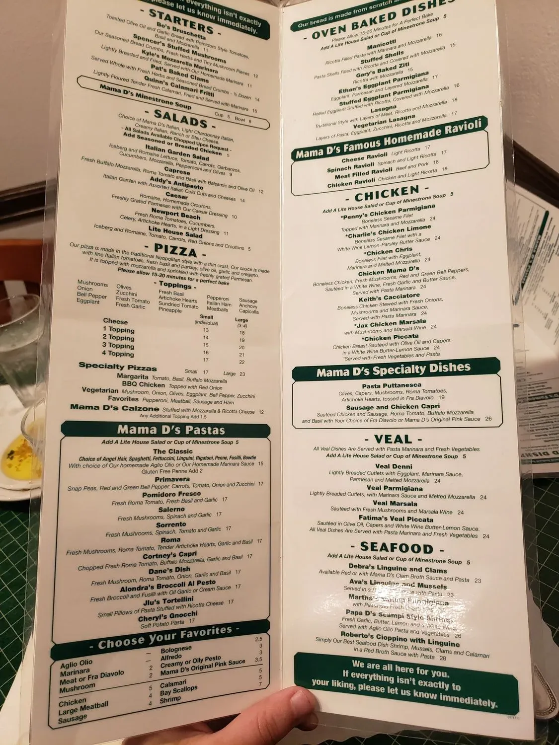 Menu 4