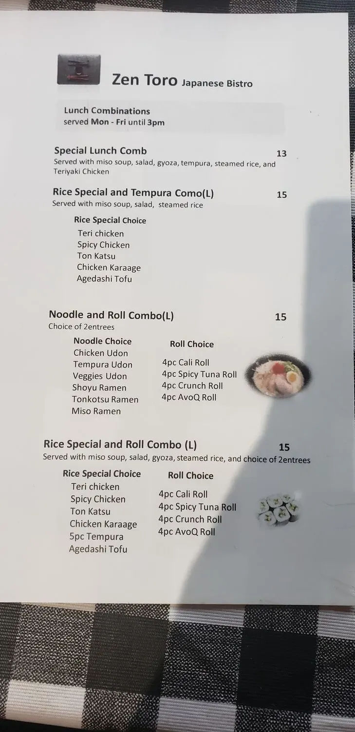 Menu 6