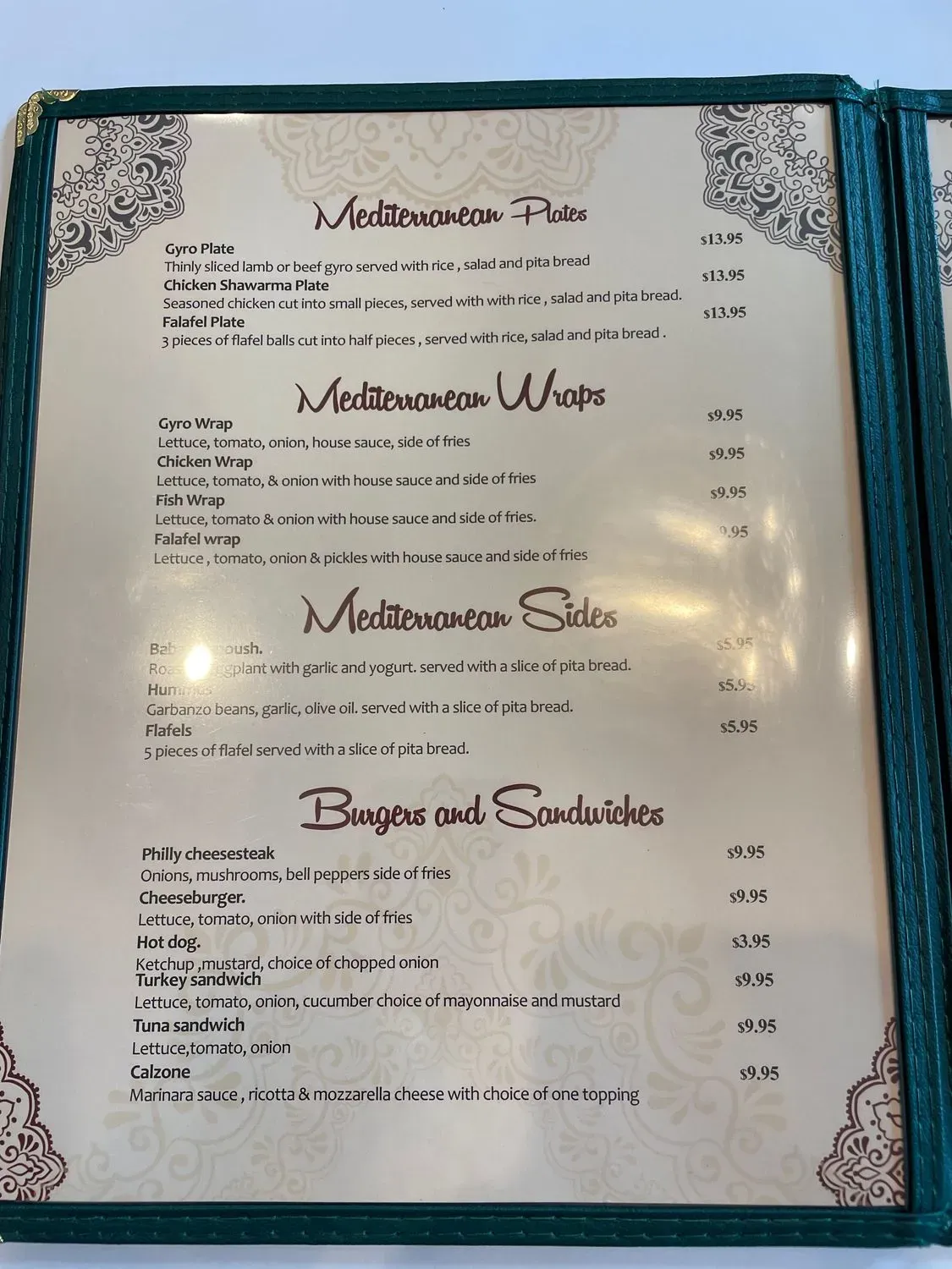 Menu 4