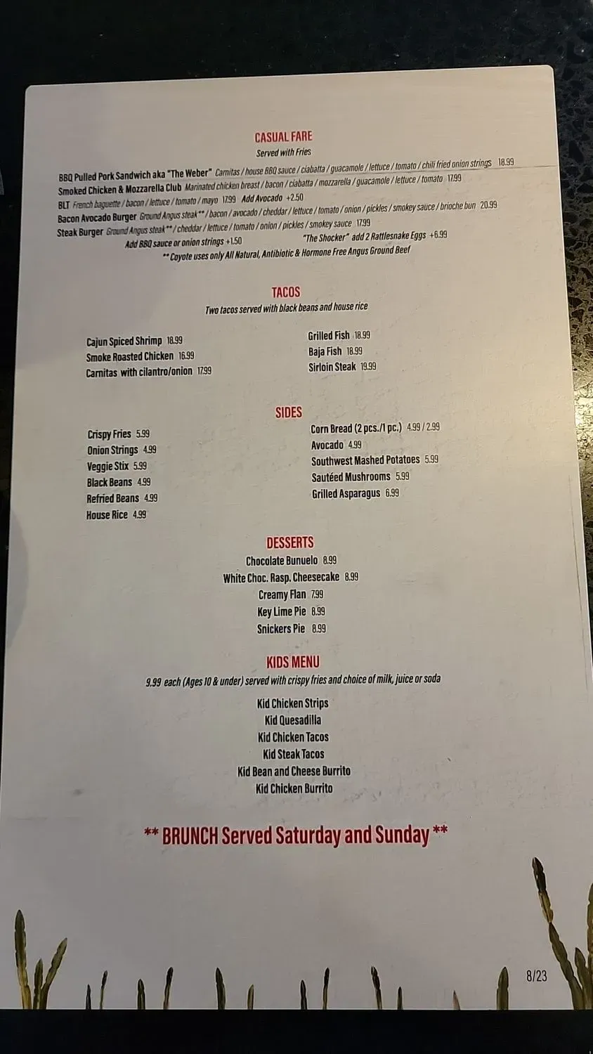 Menu 6