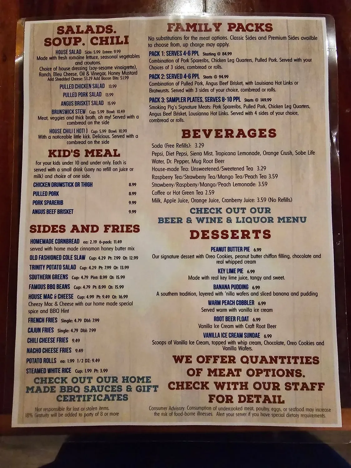 Menu 4