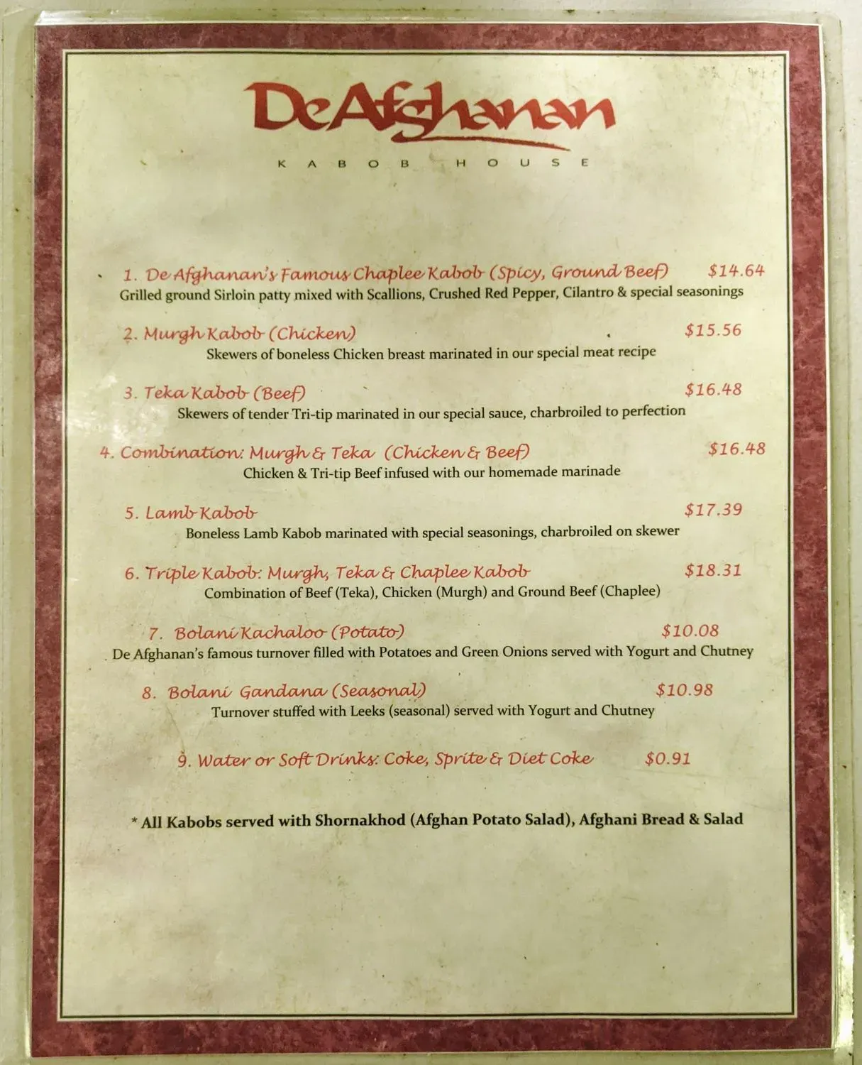 Menu 4