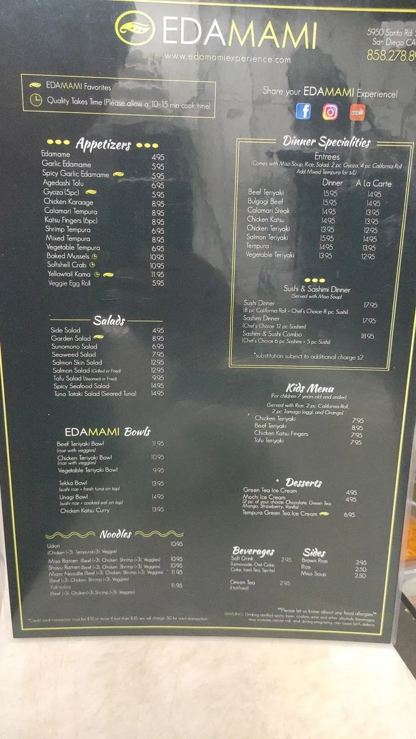 Menu 6