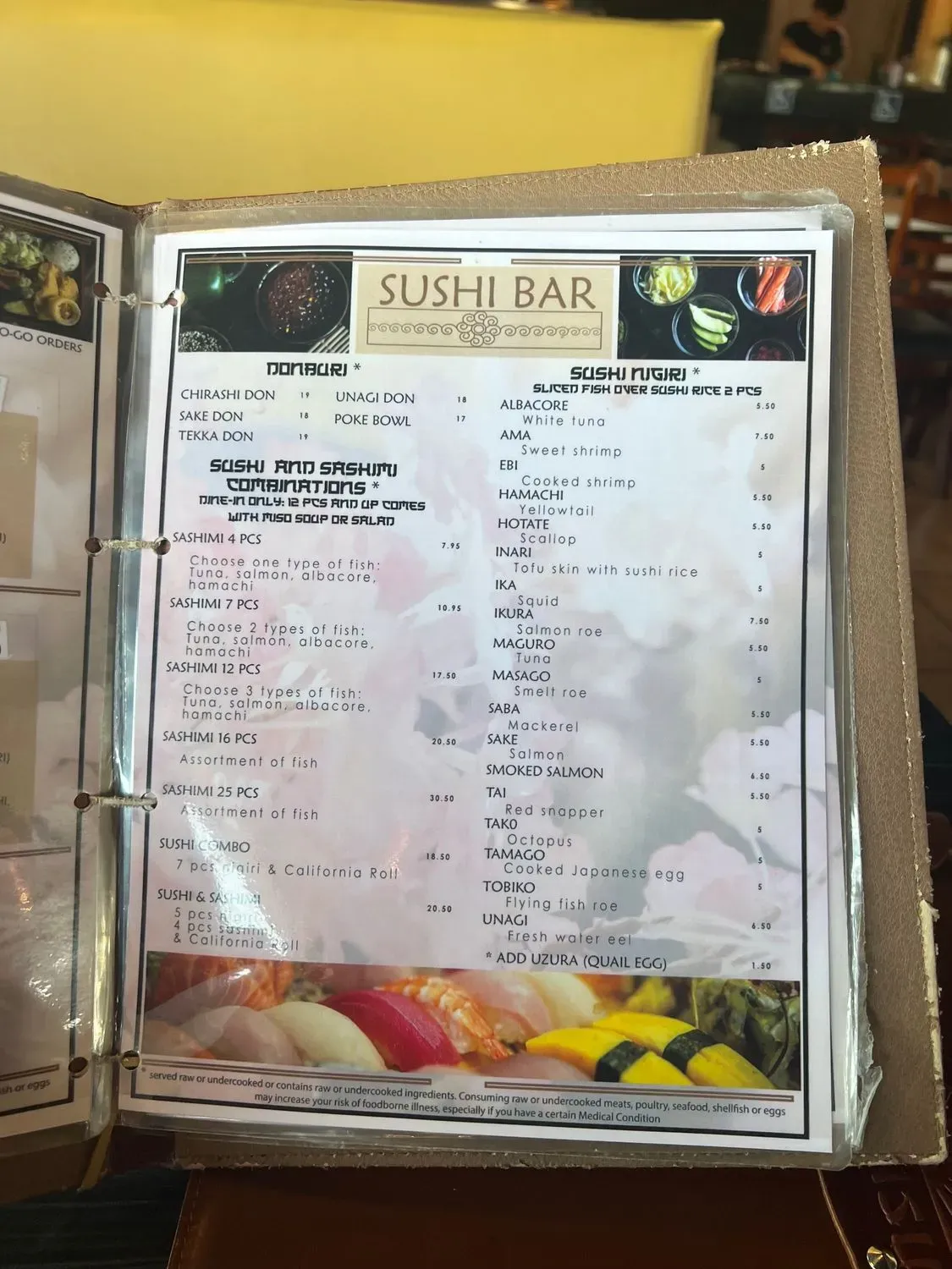 Menu 6