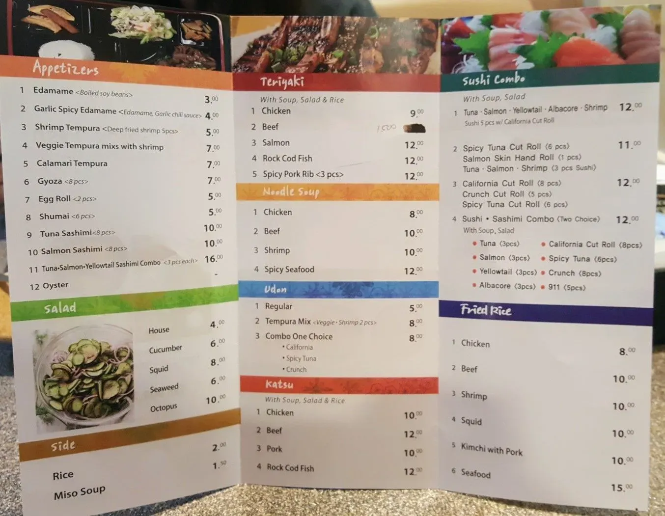 Menu 6