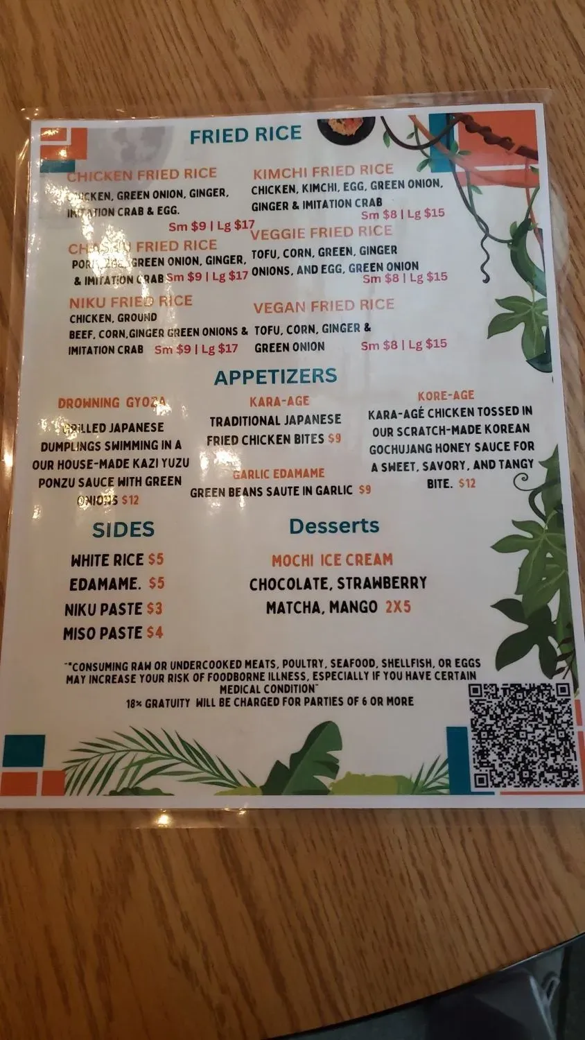 Menu 4