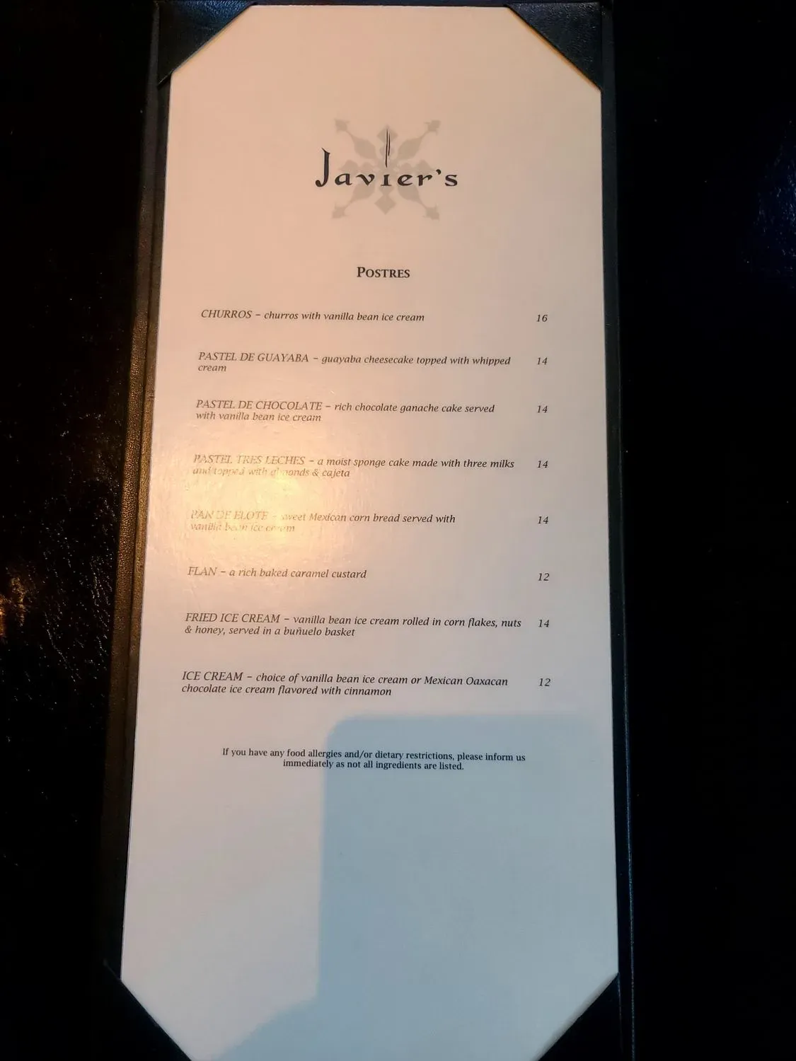 Menu 6