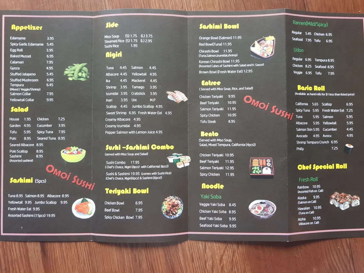 Menu 3