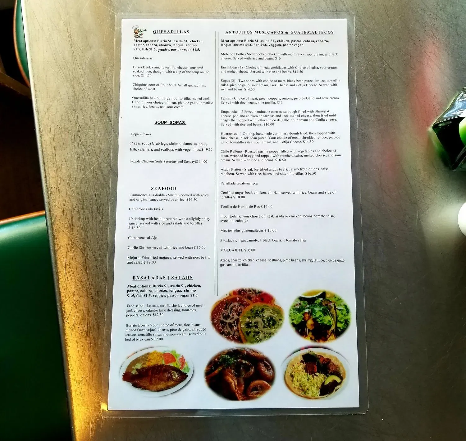 Menu 3