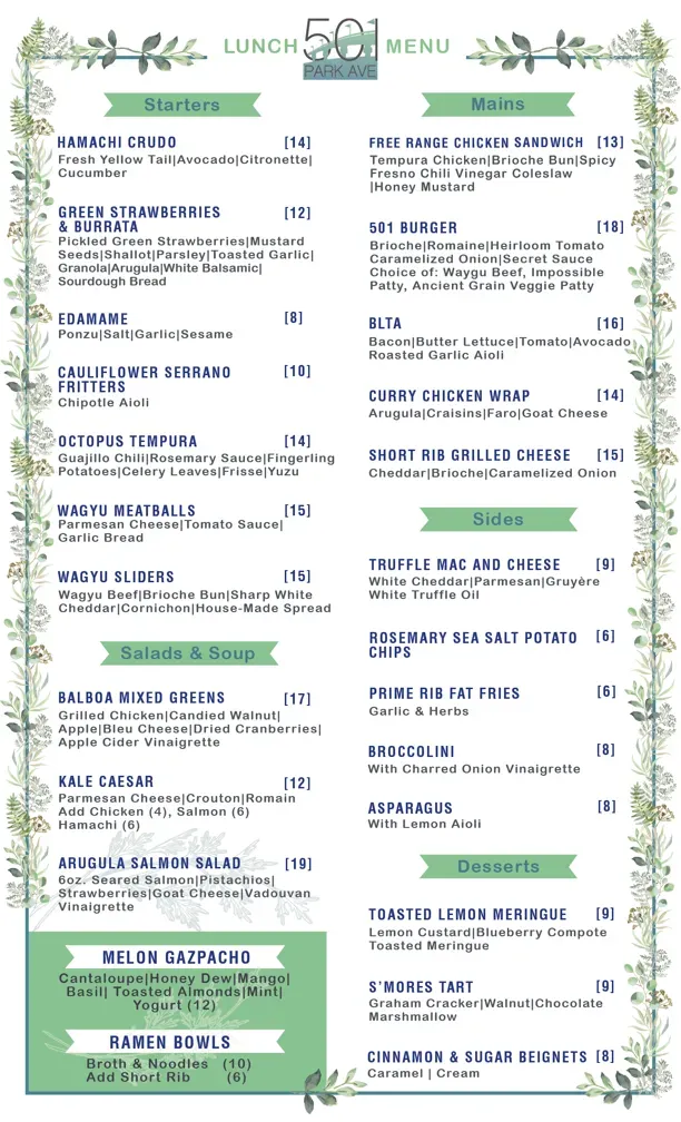 Menu 6