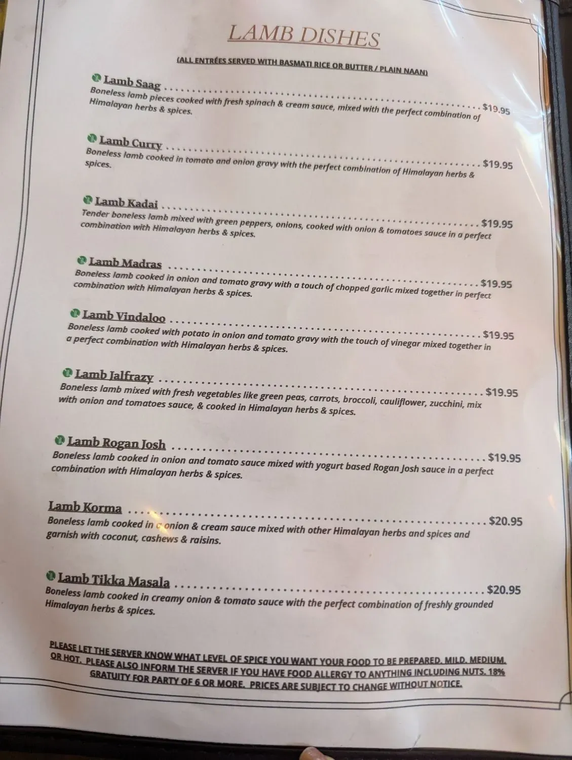 Menu 4