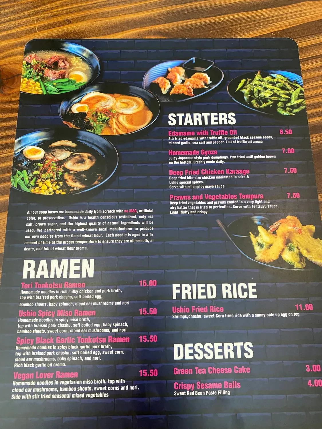 Menu 4