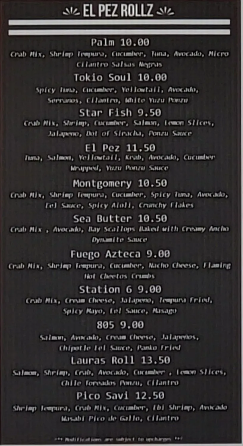 Menu 3