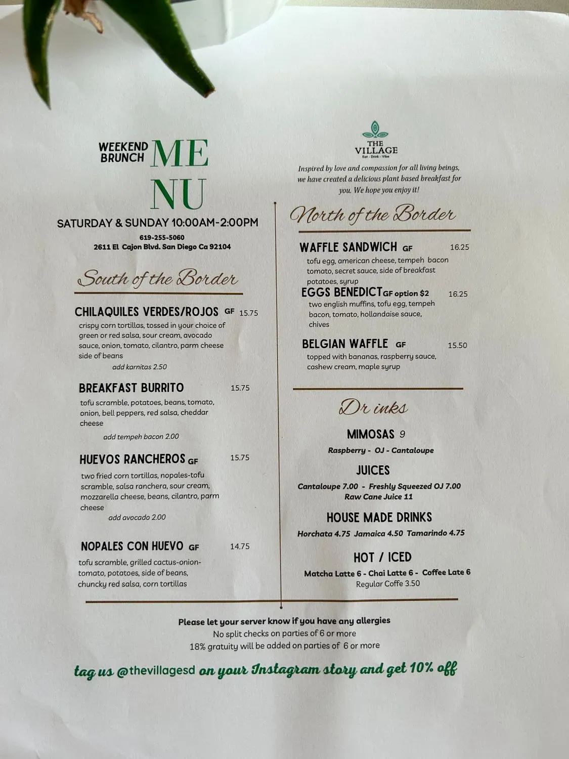 Menu 4