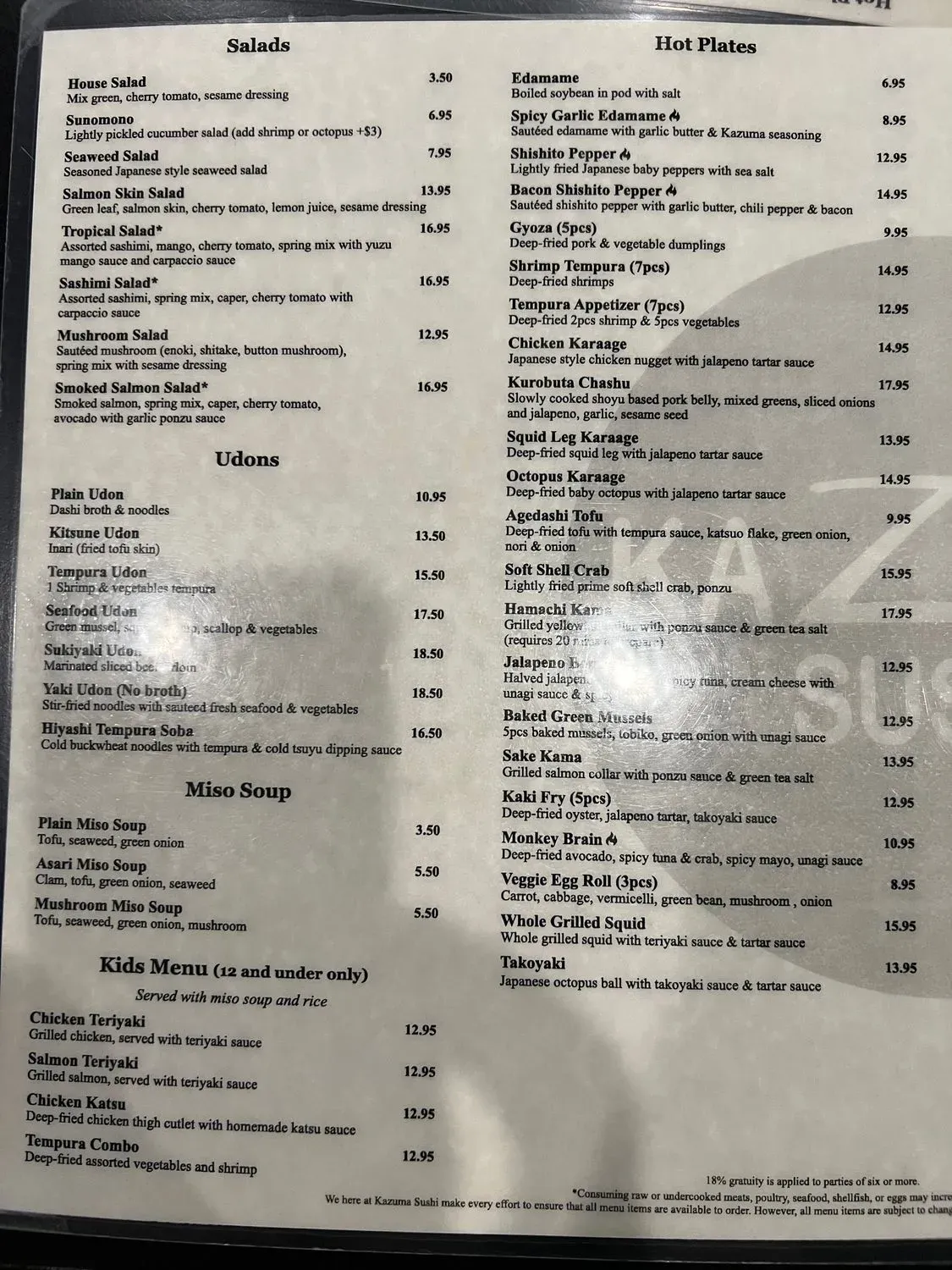 Menu 3