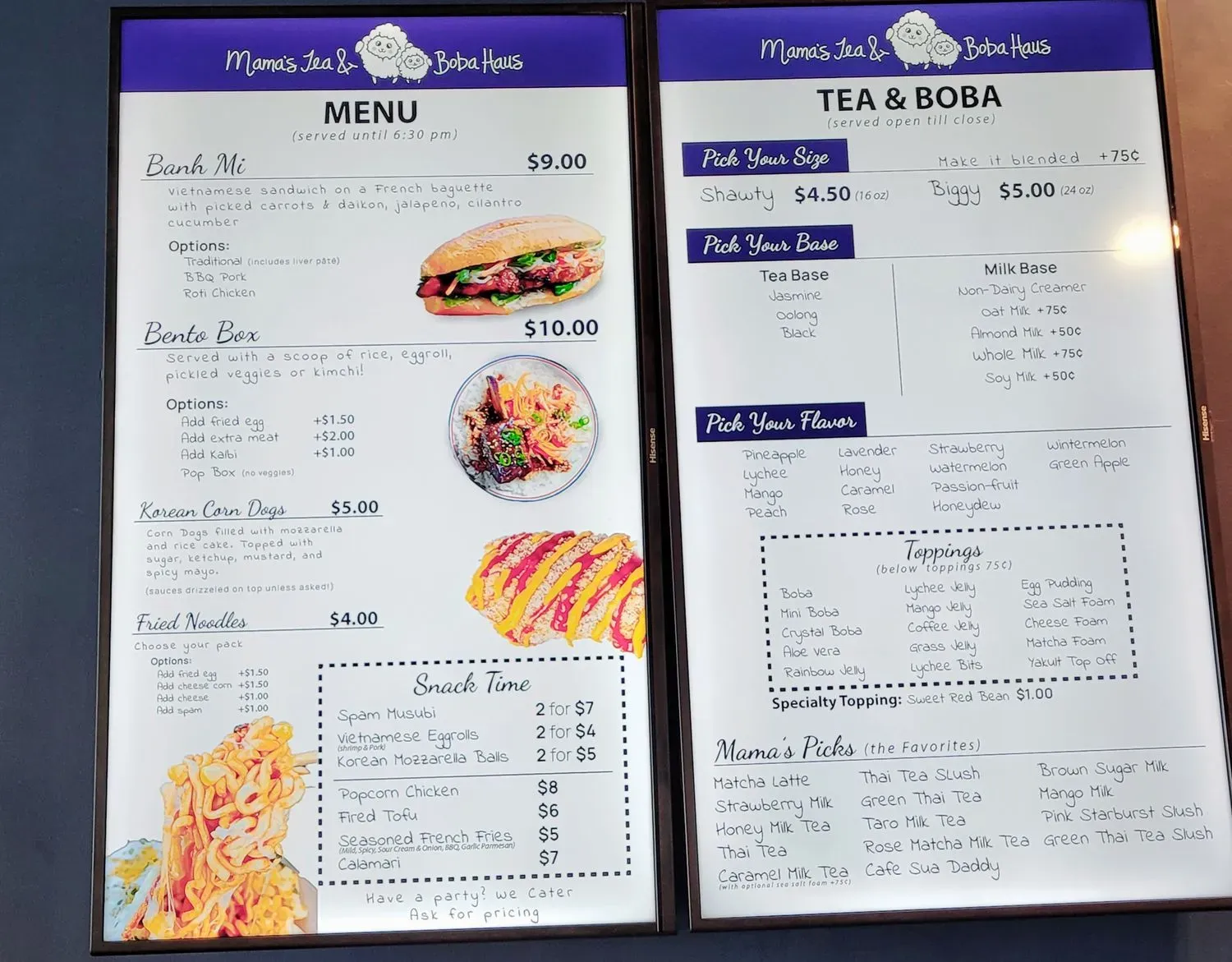 Menu 3