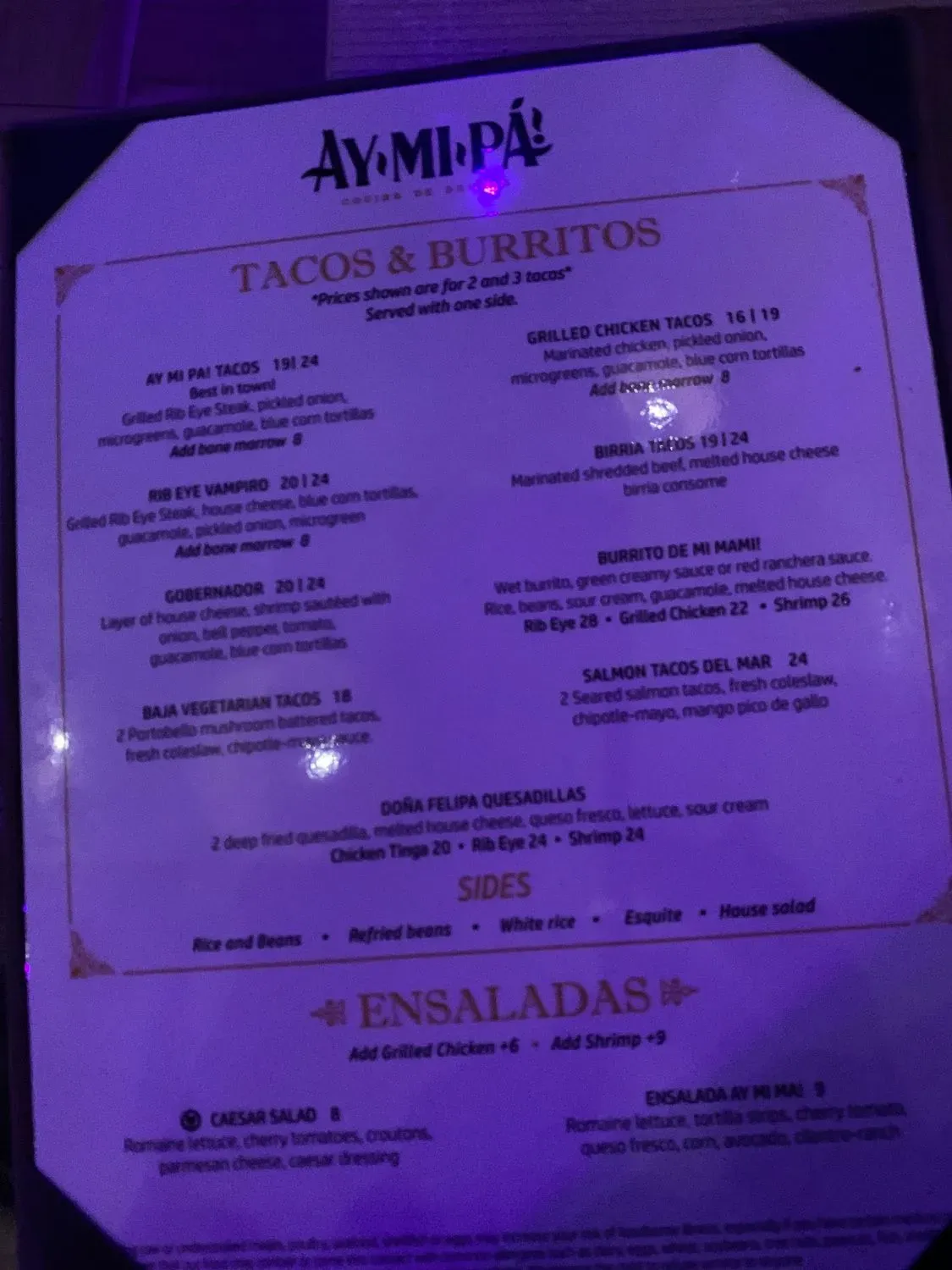 Menu 6