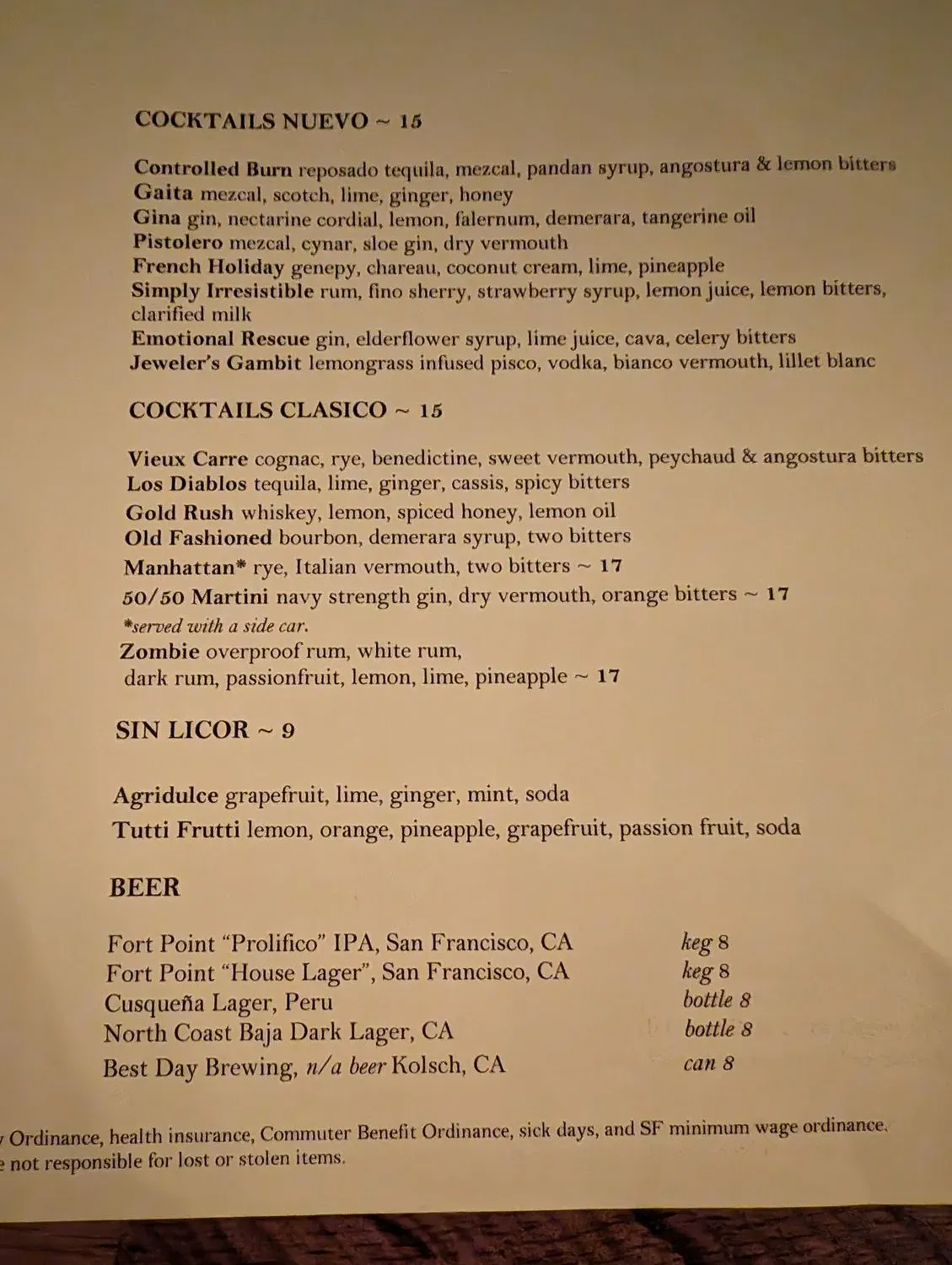 Menu 3