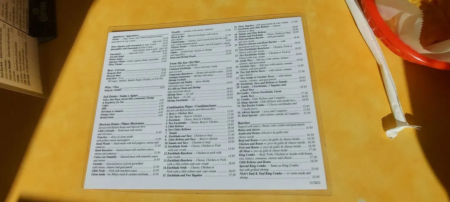 Menu 4