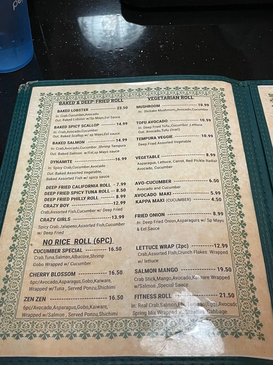 Menu 4