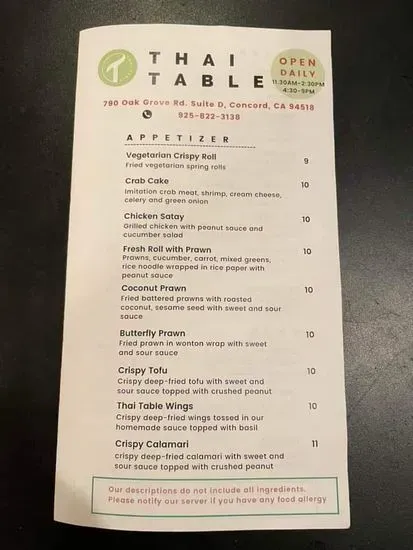 Menu 6