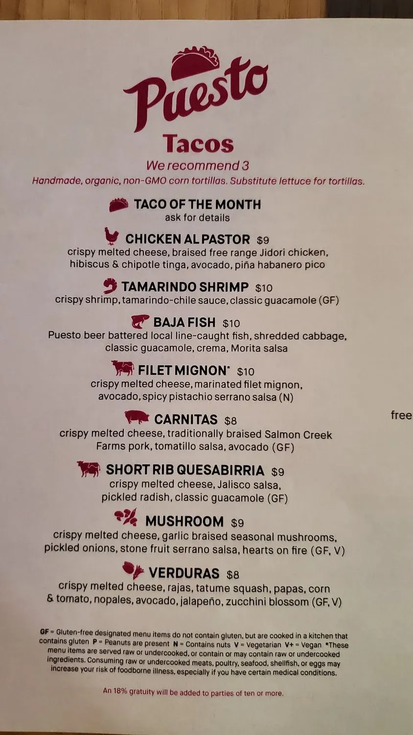 Menu 6