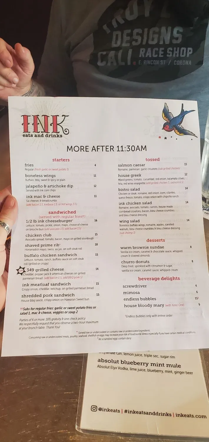 Menu 6