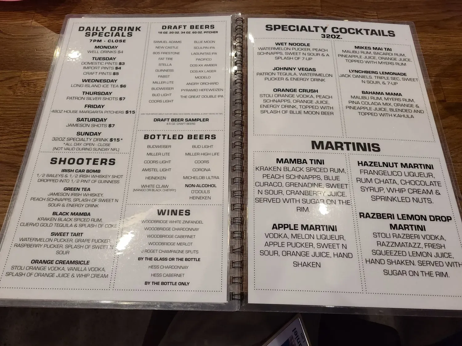 Menu 6