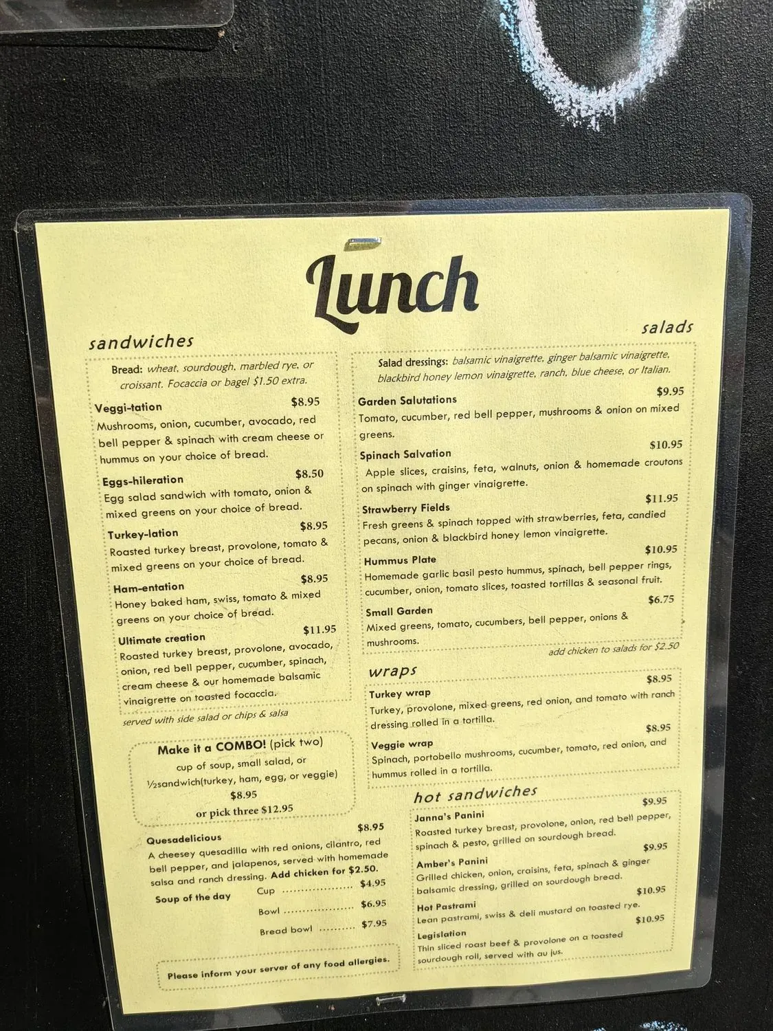 Menu 4