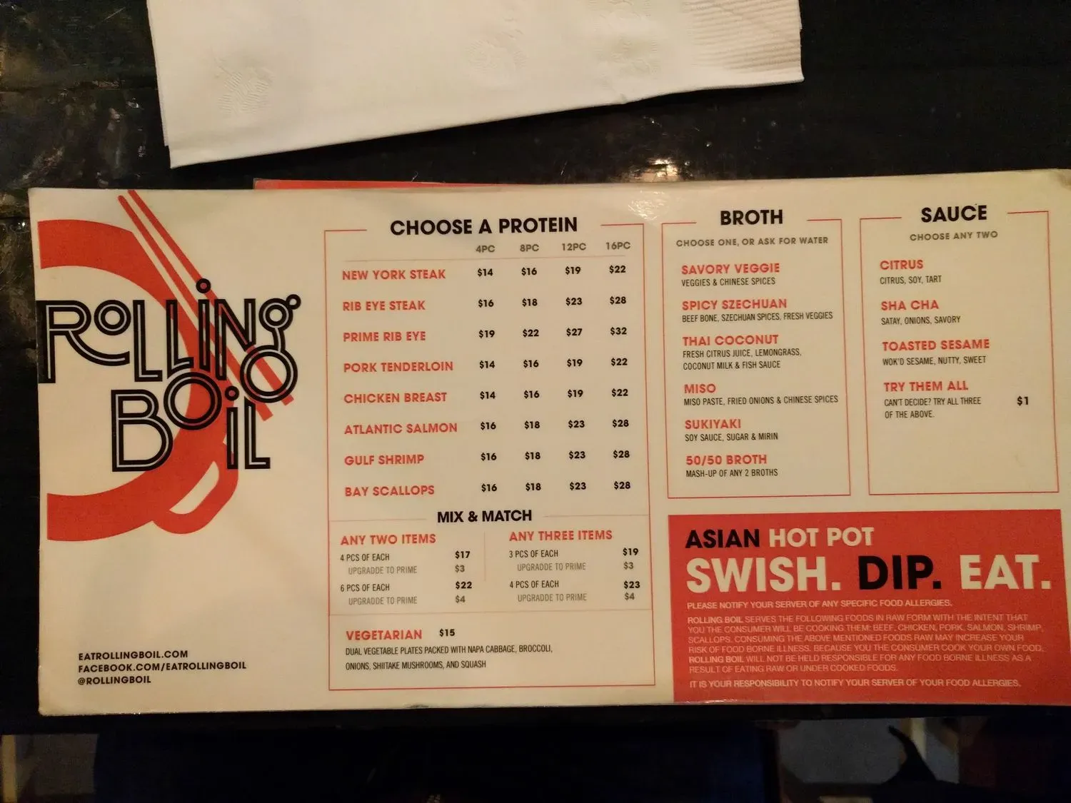 Menu 3