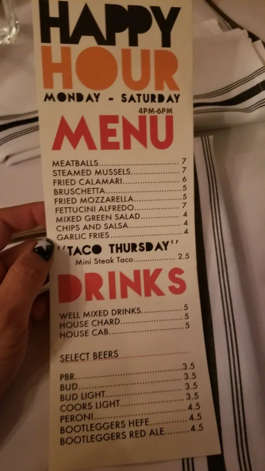 Menu 4