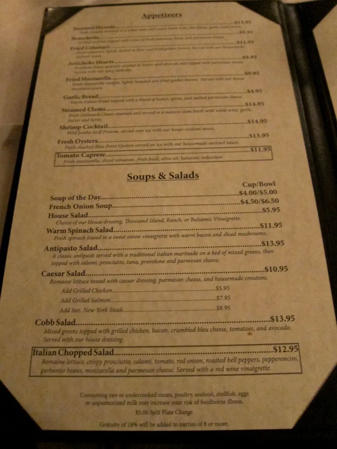 Menu 6