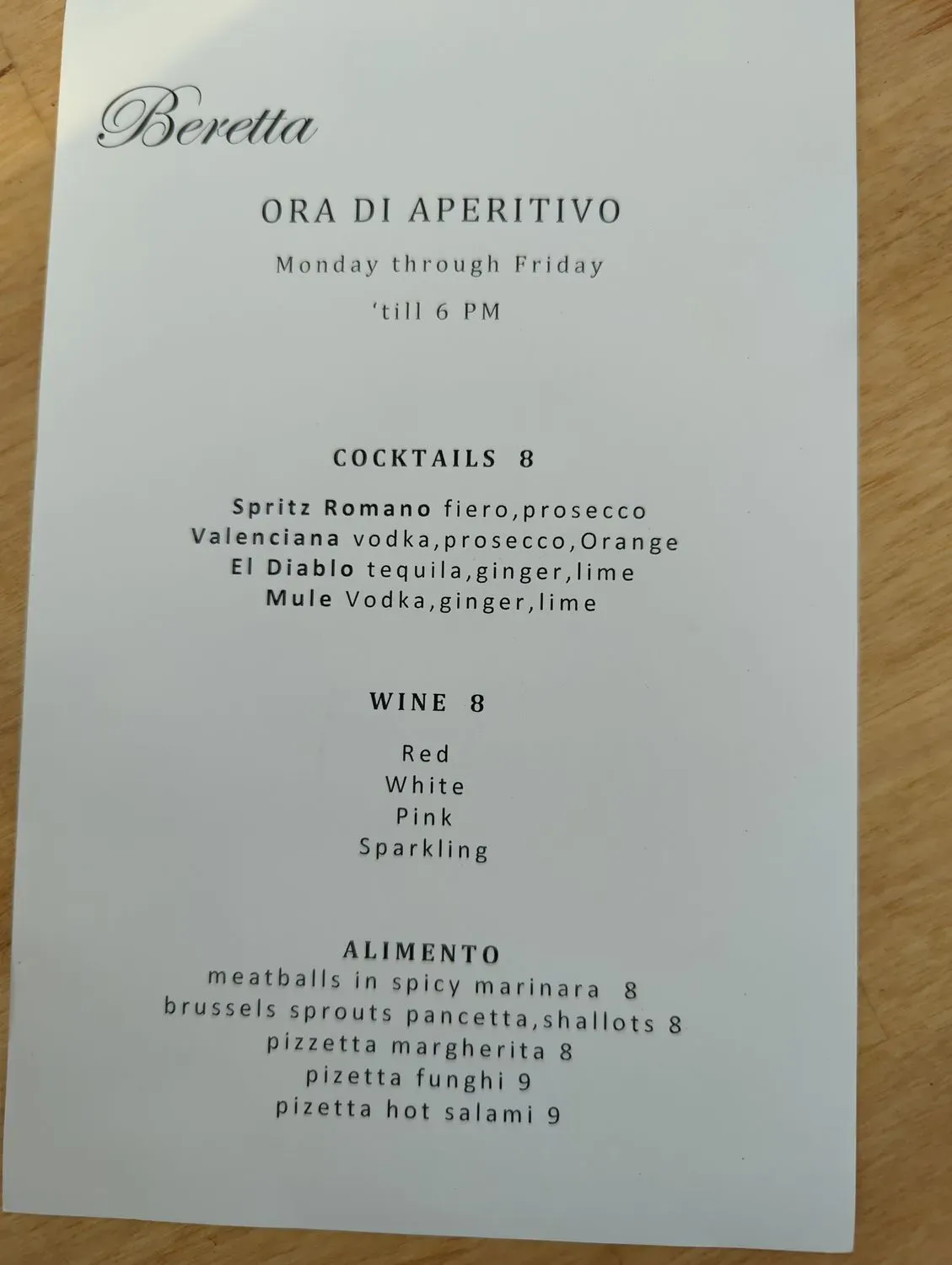 Menu 6