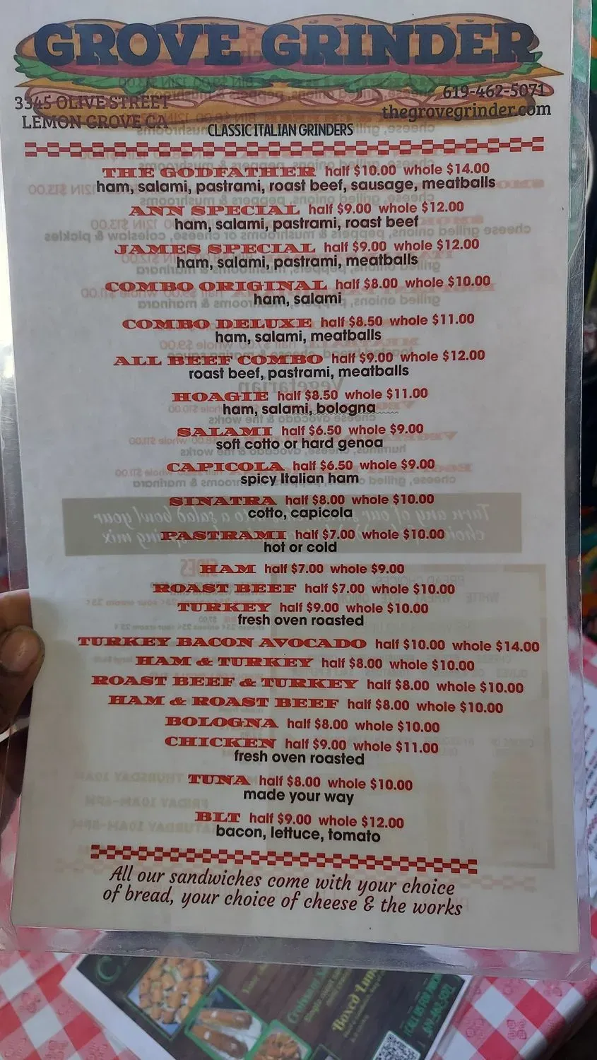 Menu 4