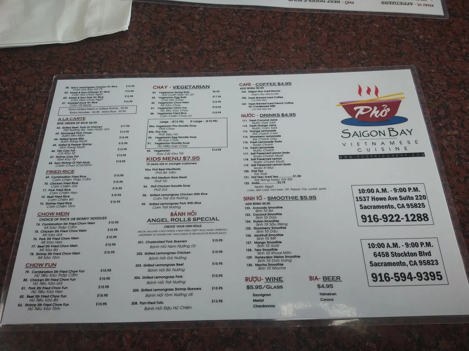 Menu 6