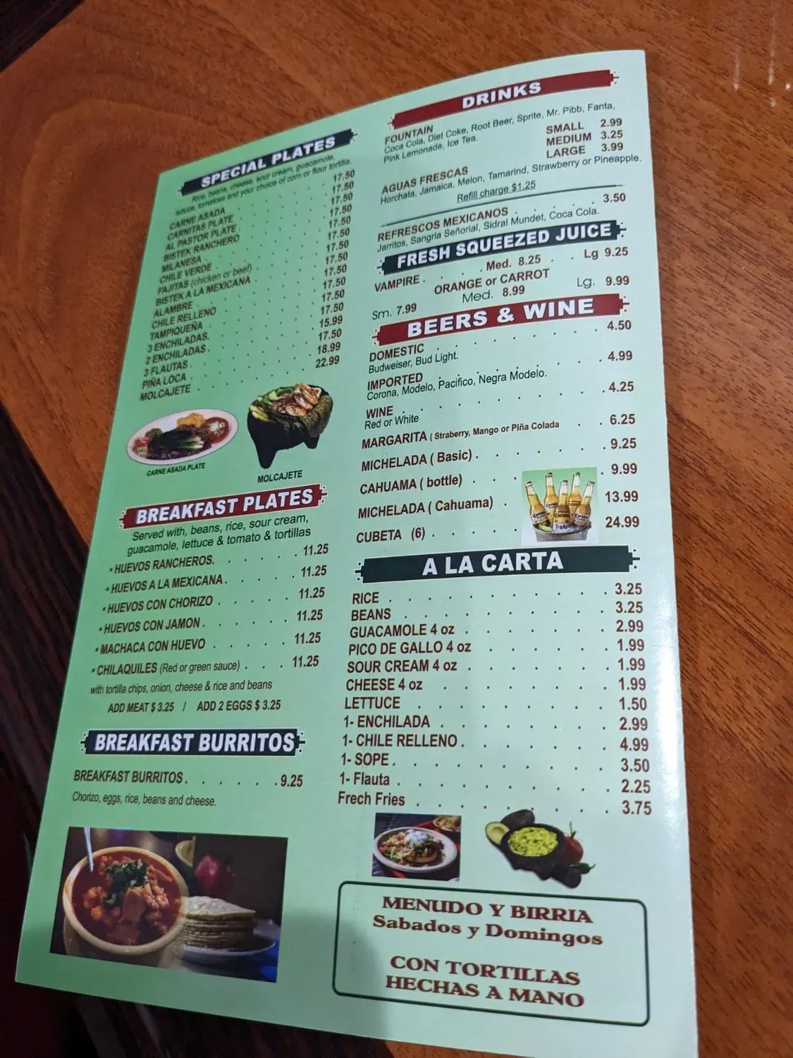 Menu 6