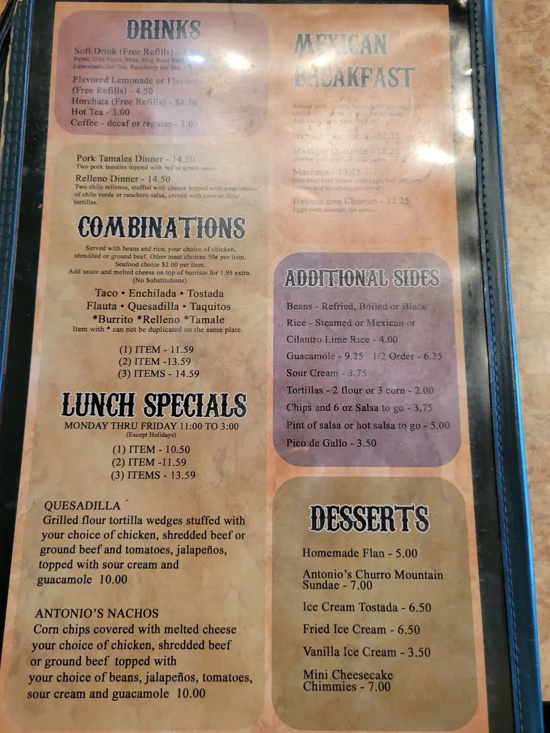 Menu 3