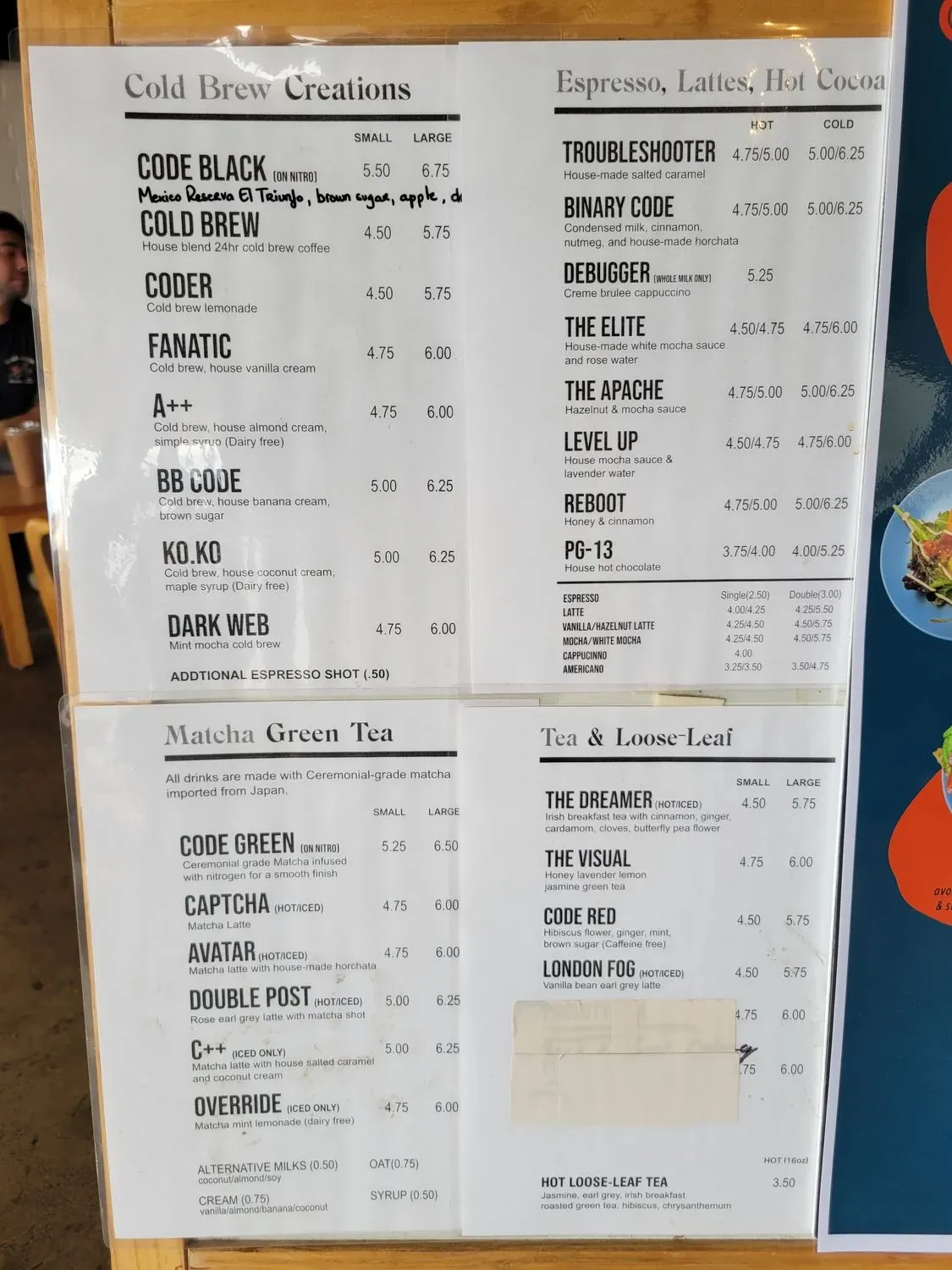 Menu 3