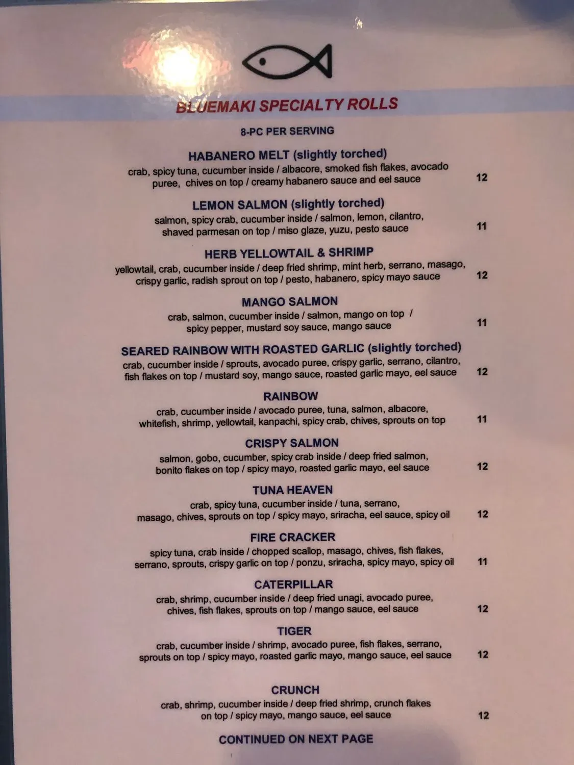 Menu 6