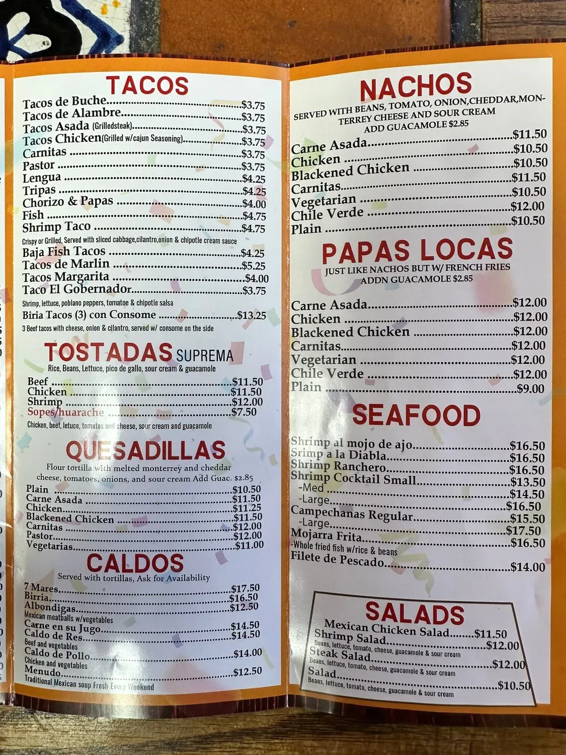 Menu 3