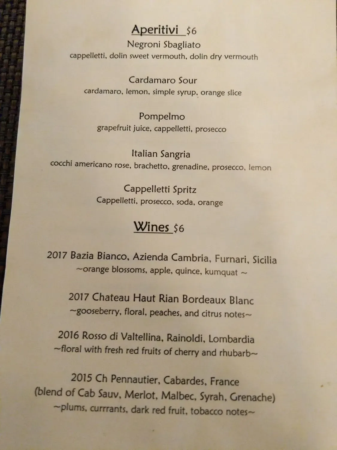 Menu 3