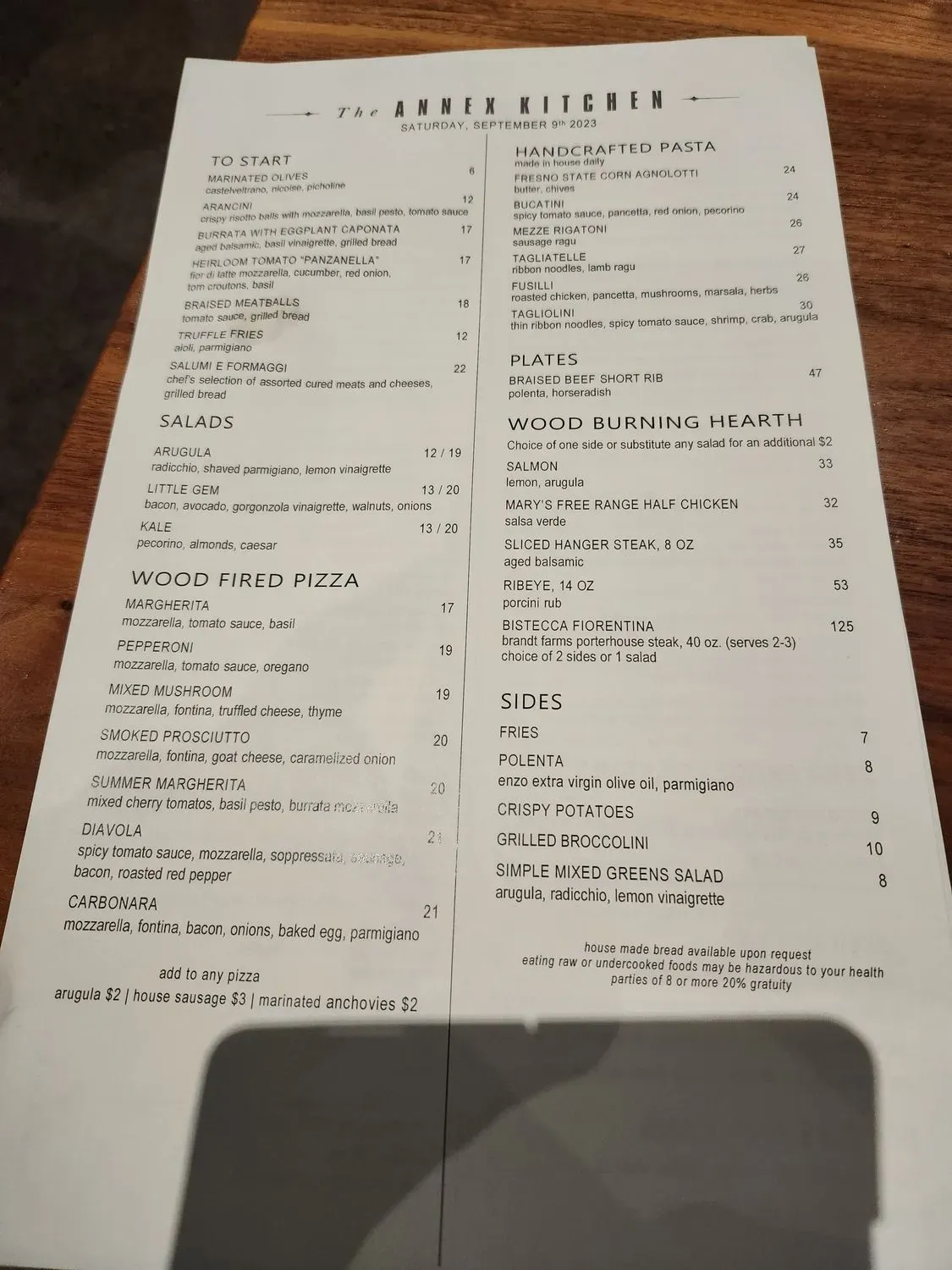 Menu 3